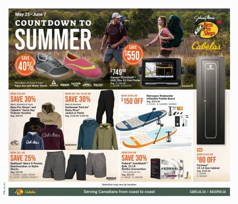 Bass Pro Shop catalogue | Weekly Flyer | 2023-05-25 - 2023-06-07