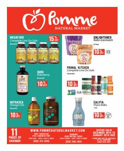 Pomme Natural Market deals in the Pomme Natural Market catalogue ( 9 days left)