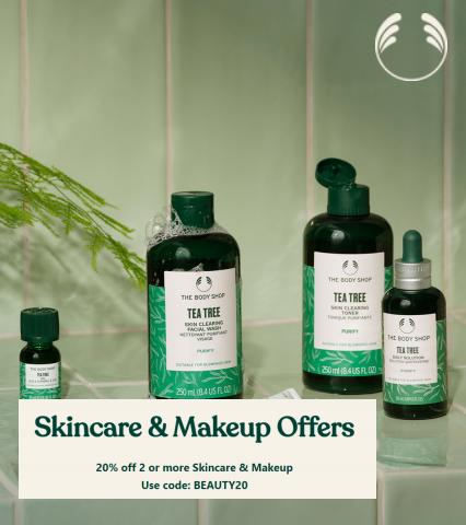 The Body Shop catalogue | Skin Care & Makeup Offers 20% Off | 2023-09-18 - 2023-10-08