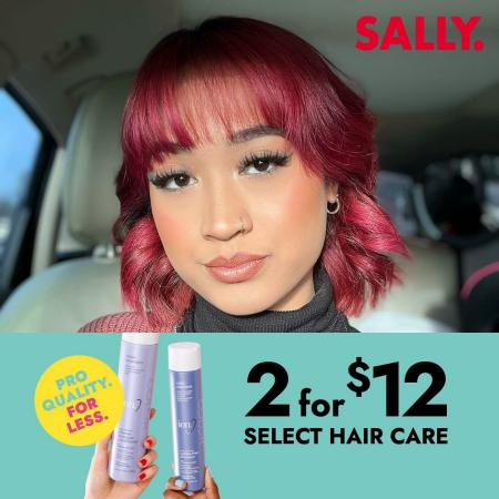 Sally Beauty catalogue | 2 for $12 | 2022-09-06 - 2022-10-06