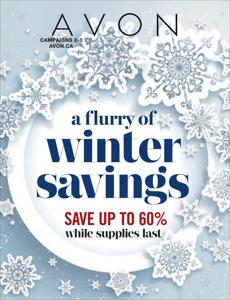 Offer on page 5 of the Winter SavingsCampaign 2 catalog of AVON