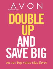 AVON catalogue in Hinton | Double Up and Save BigCampaign 19 | 2023-09-15 - 2023-10-15
