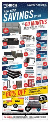 Home & Furniture deals in the The Brick catalogue ( 3 days left)