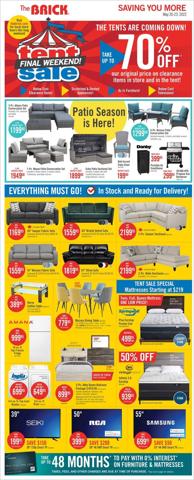 Home & Furniture offers in Hamilton | The Brick flyer in The Brick | 2022-05-20 - 2022-05-23