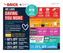 Home & Furniture offers in Vancouver | Weekly Flyer in The Brick | 2023-02-02 - 2023-02-16