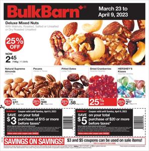 Grocery offers in Timmins | Bulk Barn Weekly ad in Bulk Barn | 2023-03-23 - 2023-04-09