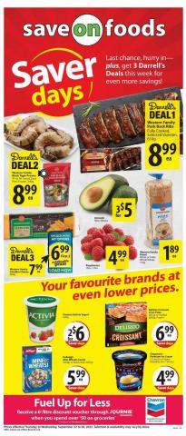 Save on Foods catalogue in Calgary | Weekly Flyer  | 2022-09-22 - 2022-09-28