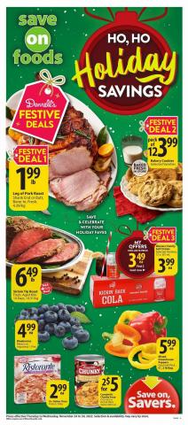 Save on Foods catalogue in Abbotsford | Weekly Flyer  | 2022-11-24 - 2022-11-30
