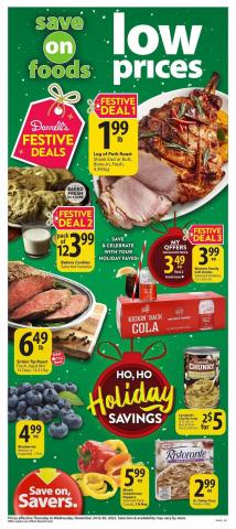 Save on Foods catalogue in Edmonton | Weekly Flyer  | 2022-11-24 - 2022-11-30