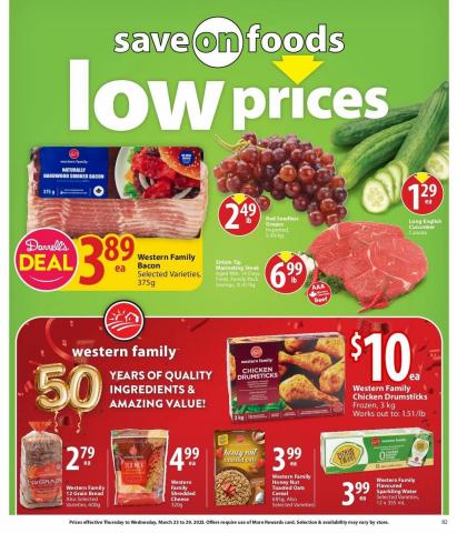 Save on Foods catalogue in Okotoks | Weekly Flyer | 2023-03-23 - 2023-03-29