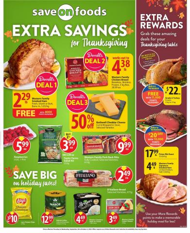 Save on Foods catalogue in Calgary | Save on Foods Weekly Flyer  | 2023-09-28 - 2023-10-04