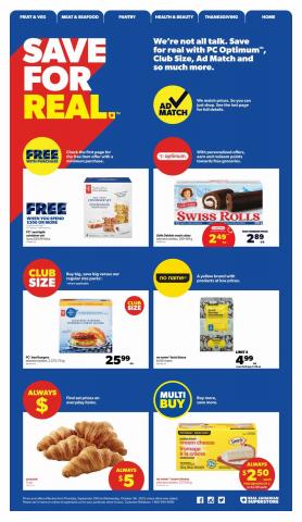 Real Canadian Superstore catalogue in Yorkton | Weekly Flyer | 2022-09-29 - 2022-10-05