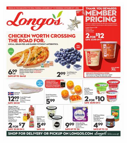 Longo's catalogue | Weekly Flyer | 2022-11-24 - 2022-11-30