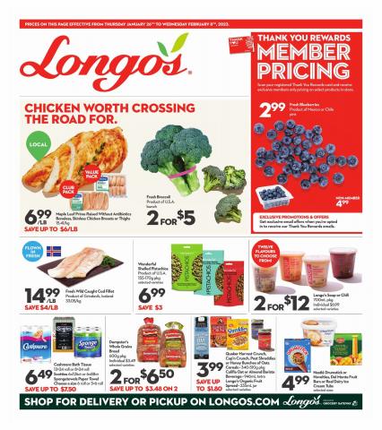 Longo's catalogue in Toronto | Weekly Flyer | 2023-01-26 - 2023-02-01