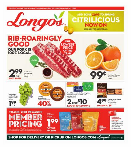 Longo's catalogue in Guelph | Weekly Flyer | 2023-03-23 - 2023-03-29