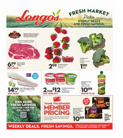 Longo's catalogue in Kitchener | Weekly Flyer | 2023-09-21 - 2023-09-27