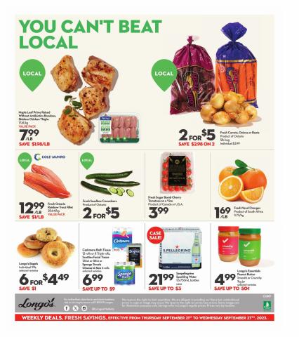Longo's catalogue in Kitchener | Weekly Flyer | 2023-09-21 - 2023-09-27