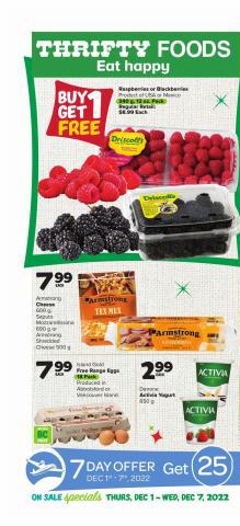 Thrifty Foods catalogue in Vancouver | Weekly Flyer | 2022-12-01 - 2022-12-07