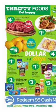 Thrifty Foods catalogue in White Rock | Weekly Flyer | 2023-03-16 - 2023-03-22