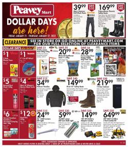 Peavey Mart deals in the Peavey Mart catalogue ( 2 days left)