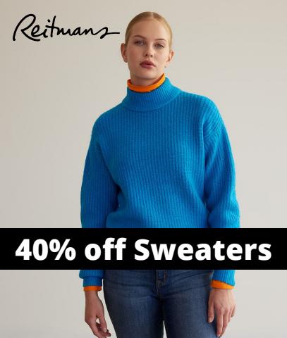 Reitmans catalogue in Vancouver | 40% off Sweaters | 2022-11-09 - 2022-11-28