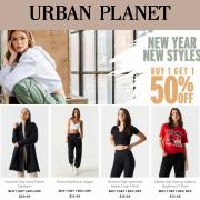 Urban Planet catalogue in Edmonton | Buy 1 Get 1 50% OFF | 2023-01-07 - 2023-01-31