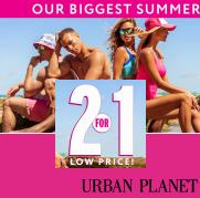 Clothing, Shoes & Accessories offers | 2 for 1 Low Price in Urban Planet | 2023-05-24 - 2023-06-08