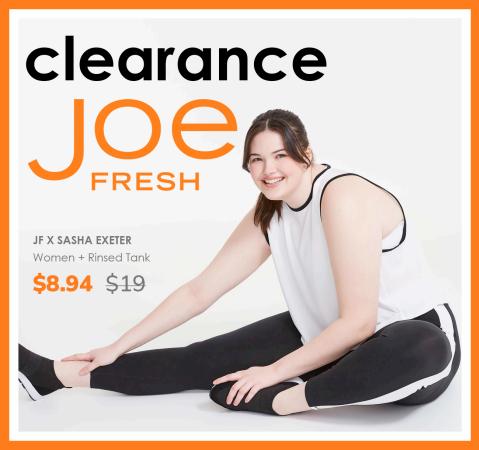 Joe Fresh catalogue in Calgary | Clearance!! | 2022-04-29 - 2022-05-23