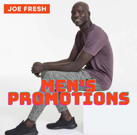 Joe Fresh catalogue in Sault Ste. Marie | Men's Promotions | 2023-03-28 - 2023-04-12