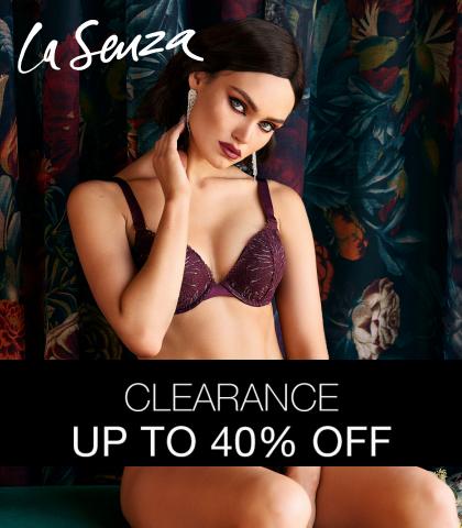 Offer on page 7 of the Clearance up to 40% off catalog of La Senza