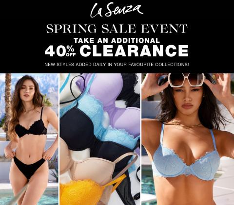 La Senza catalogue in Mississauga | 40% Off Clearance  | 2023-03-27 - 2023-04-11