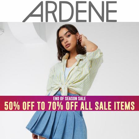 Ardene catalogue | 50% off to 70% off all sale items | 2022-09-26 - 2022-10-12