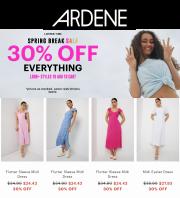 Ardene catalogue in Edmonton | Spring Break Sale 30% Off Everything | 2023-03-18 - 2023-03-21