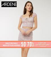 Offer on page 3 of the Ardene Sale on sale 50%-70% Off catalog of Ardene