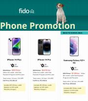 Fido catalogue | Fido Phone Promotion | 2023-08-15 - 2023-10-15