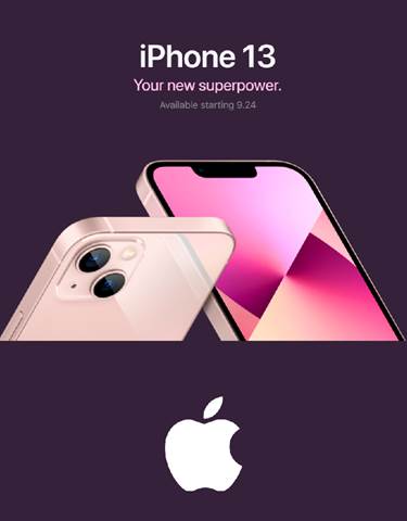 Apple catalogue | iPhone 13 | 2021-09-22 - 2022-05-23