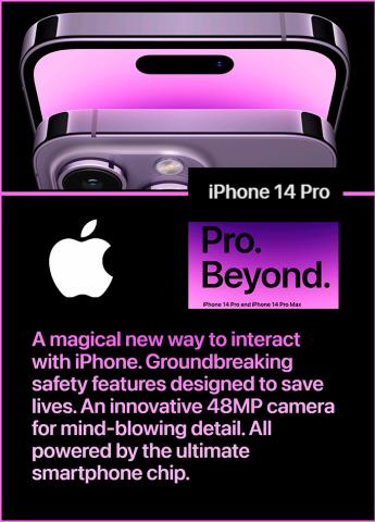 Apple catalogue | iPhone 14 Pro | 2023-02-14 - 2023-08-14