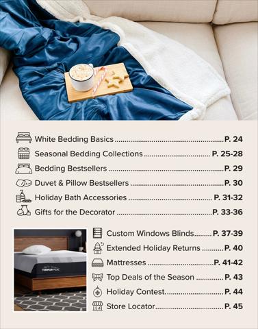 Linen Chest catalogue in Montreal | Linen Chest weekly flyer | 2022-12-01 - 2022-12-25