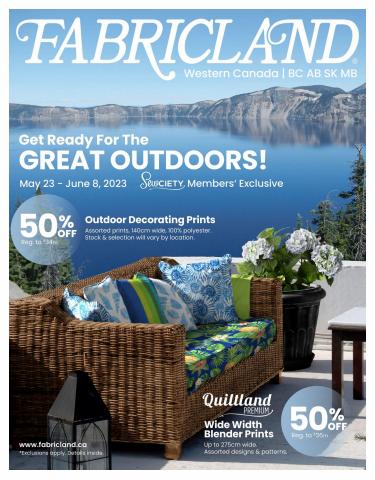 Fabricland catalogue in Vancouver | West Flyer | 2023-05-23 - 2023-06-08