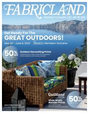 Home & Furniture offers in Edmonton | West Flyer in Fabricland | 2023-05-23 - 2023-06-08