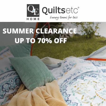 Quilts Etc catalogue | SUMMER CLEARANCE  UP TO 70% OFF | 2022-07-05 - 2022-08-05