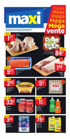Maxi catalogue in Sherbrooke QC | Weekly Flyer -Hybris | 2022-03-10 - 2022-03-06