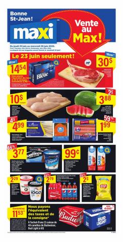 Maxi catalogue in Quebec | Weekly Flyer -Hybris | 2022-06-23 - 2022-06-29