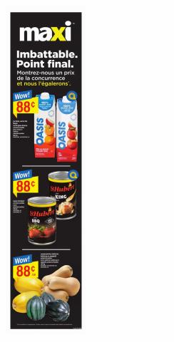 Maxi catalogue in Sherbrooke QC | Weekly Flyer -Hybris | 2022-10-06 - 2022-10-12