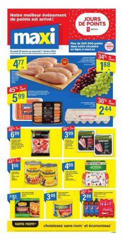 Maxi catalogue in Sherbrooke QC | Weekly Flyer -Hybris | 2023-01-26 - 2023-02-01