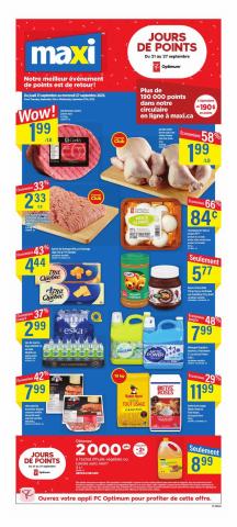 Maxi catalogue in Quebec | Weekly Flyer -Hybris | 2023-09-21 - 2023-09-27