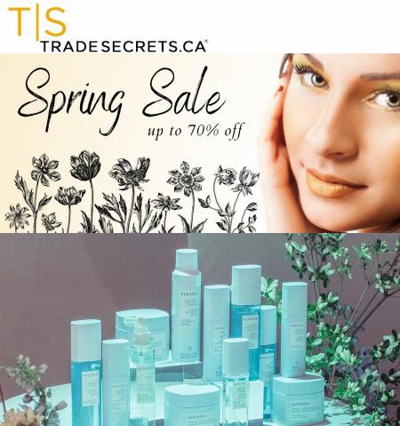 Trade Secrets catalogue | Spring Sale up to 70% Off | 2023-05-22 - 2023-06-22