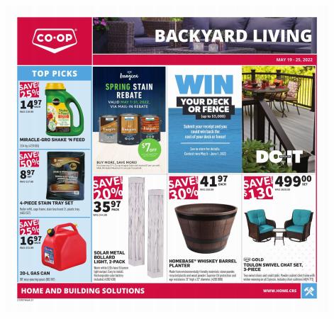Co-op Home Centre catalogue in Kindersley | Home Centre | 2022-05-19 - 2022-05-25