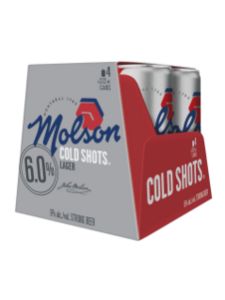 Molson Cold Shots 6.0 offers at $5 in LCBO