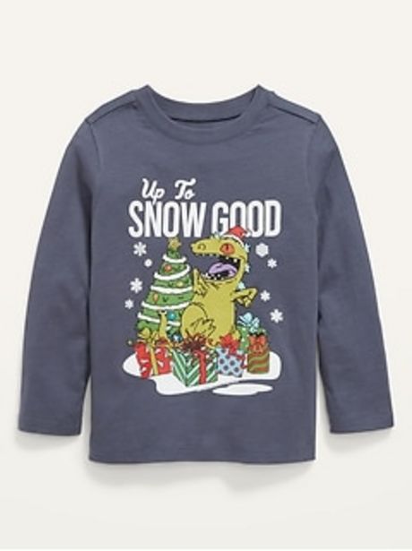 Unisex Rugrats&#153 Reptar "Up to Snow Good" Long-Sleeve T-Shirt for Toddler discount at $12.97